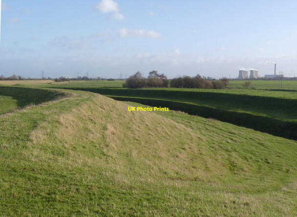 Photo 6"x4" Flood defences at Birkin Birkin c2013