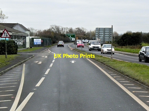 Photo 6"x4" Bristol Road (A38) near White Cross White Cross\/ST3449 c2013
