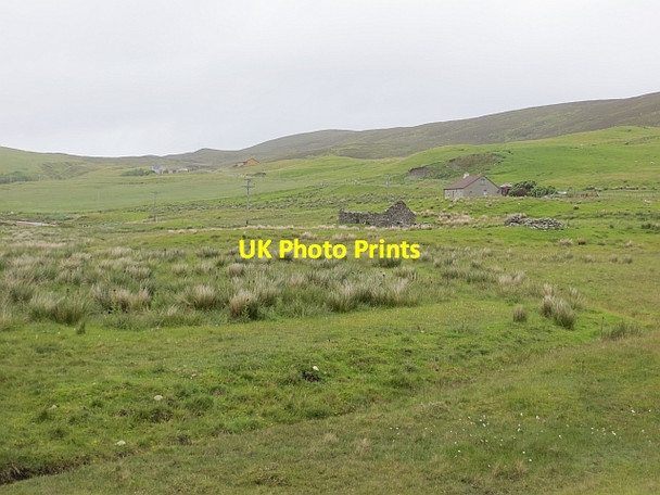Photo 6"x4" Ruin, Burrafirth East Burrafirth c2013