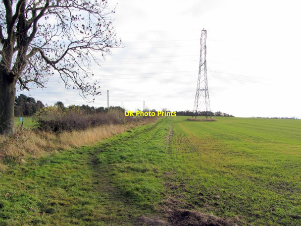 Photo 6"x4" Arable field west of Westerhope Golf Course Callerton c2013
