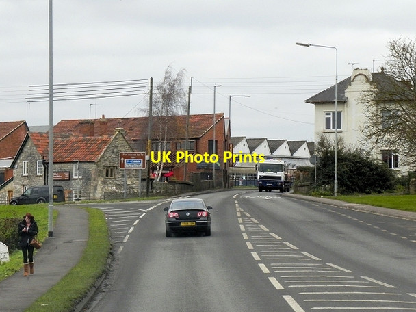 Photo 6"x4" A39, Street Road, Glastonbury Street\/ST4836 c2013