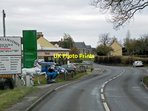 Photo 6"x4" A39, Wells Road, Coxley Wells c2013