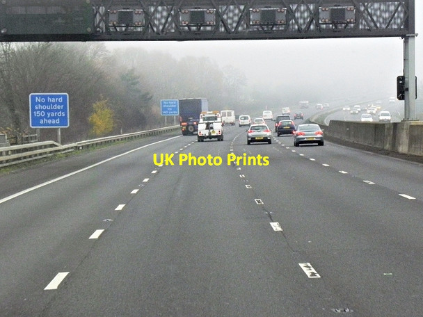 Photo 6"x4" Northbound M5, Clevedon East Clevedon c2013