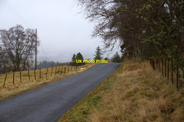 Photo 6"x4" Minor road in Glen Shee Cray\/NO1463 c2013