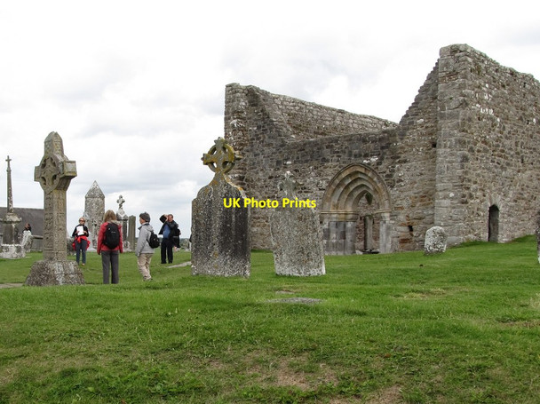 Photo 6"x4" The west doorway of Clonmacnoise Cathedral Clonmacnoise c2013