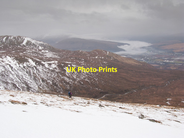 Photo 6"x4" View towards Loch Eil from the slopes of Carn Beag Dearg Torlundy c2013