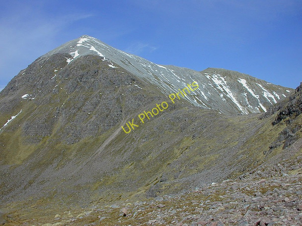 Photo 6"x4" Mullach Coire Mhic Fhearchair, from Bealach Odhair Meall Garbh\/NH0472 c2002