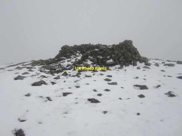Photo 6"x4" Shelter Cairn on Great Dodd High Row\/NY3721 c2013