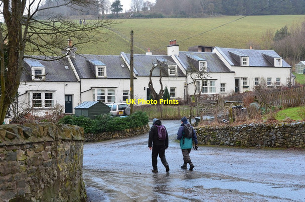 Photo 6"x4" Cottages at Glenormiston Innerleithen c2014