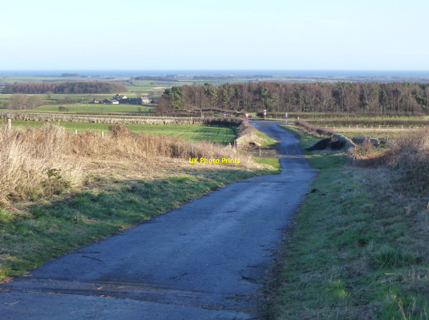Photo 6"x4" Approaching the A1 Warenford c2014