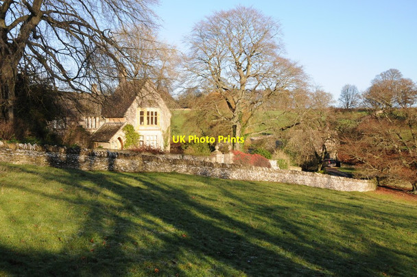Photo 6"x4" Cotswold house Notgrove c2013