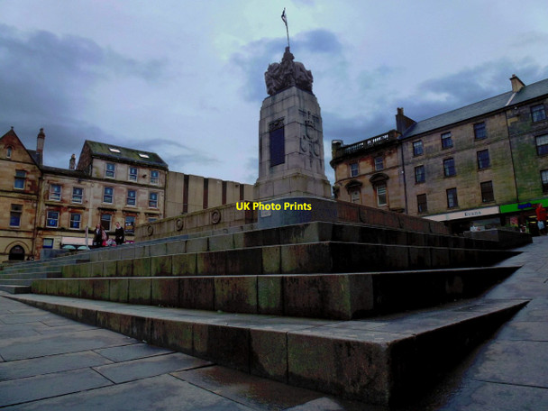 Photo 6"x4" The Paisley Cenotaph war memorial Scotland Paisley c2012