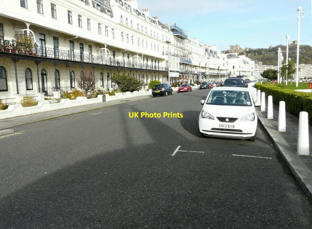Photo 6"x4" Looking north-northeast along Waterloo Crescent Dover\/TR3141 c2013