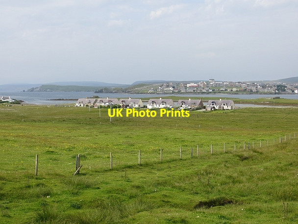 Photo 6"x4" View towards Voeside Lerwick c2013