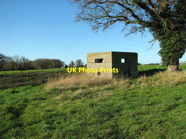 Photo 6"x4" Type FW3\/22 pillbox Hulver Street c2014