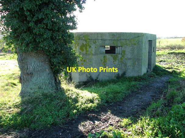 Photo 6"x4" Type FW3\/22 pillbox Hulver Street c2014 P1