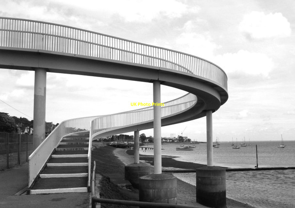 Photo 6"x4" Spiral Footbridge Chalkwell\/TQ8585 c2007