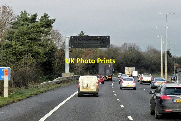 Photo 6"x4" M5 Motorway near Droitwich Spa Droitwich c2013