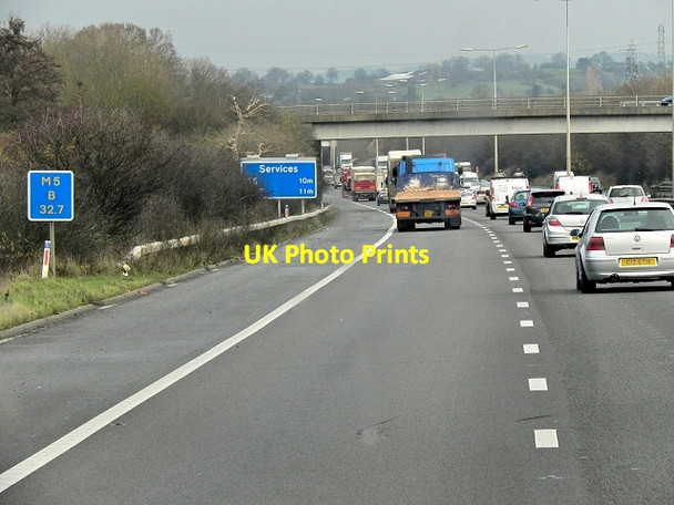 Photo 6"x4" Northbound M5, Upton Warren Henbrook c2013