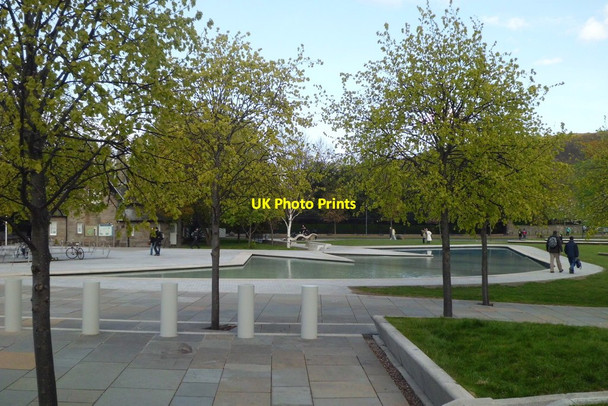 Photo 6"x4" Landscaping, Scottish Parliament Building Edinburgh c2012