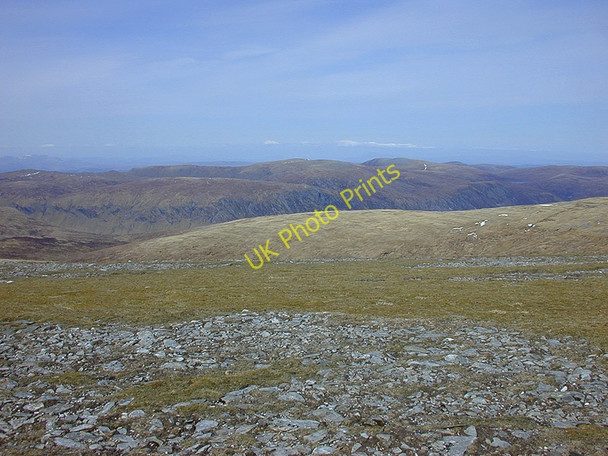 Photo 6"x4" View north northeast from Am Faochagach Am Faochagach c2002