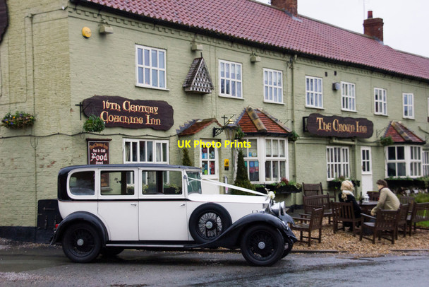 Photo 6"x4" The Crown Inn, Roecliffe Roecliffe c2012