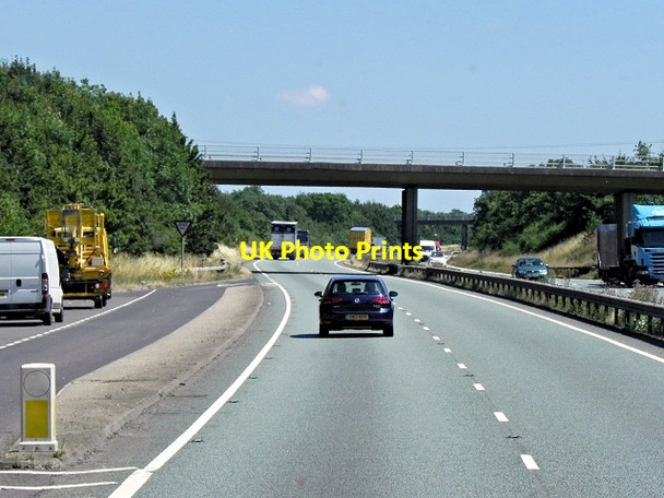 Photo 6"x4" A14, Welford Road Bridge, Naseby Naseby c2013