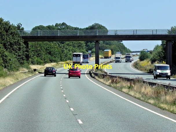 Photo 6"x4" Eastbound A14, Mill Hill Bridge Naseby c2013