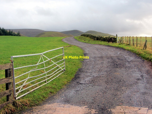 Photo 6"x4" Track to Gale Hall Melmerby\/NY6137 c2014