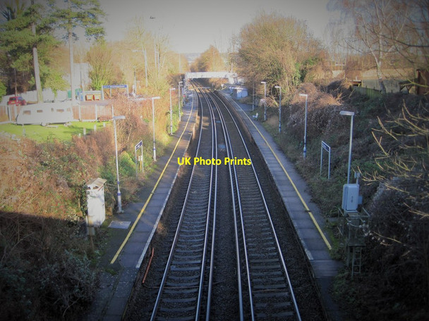 Photo 6"x4" Barming railway station, Kent Barming Heath c2014