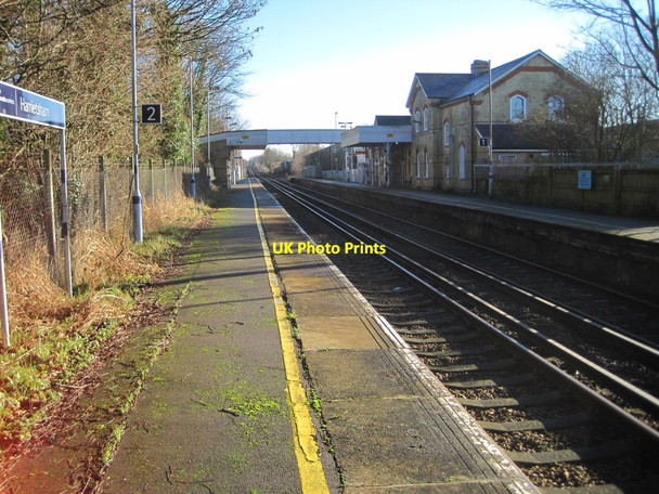 Photo 6"x4" Harrietsham railway station, Kent Pollhill c2014