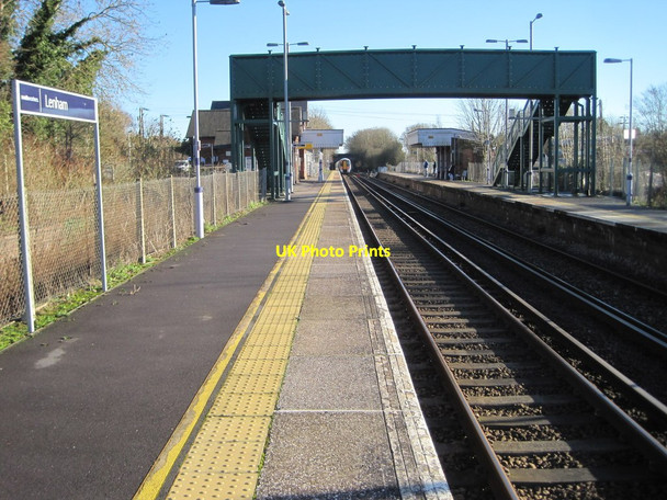 Photo 6"x4" Lenham railway station, Kent Leadingcross Green c2014