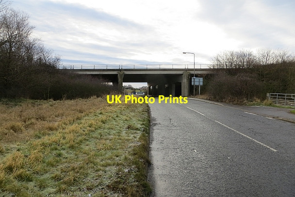 Photo 6"x4" A1 overbridge Stoneybank c2014
