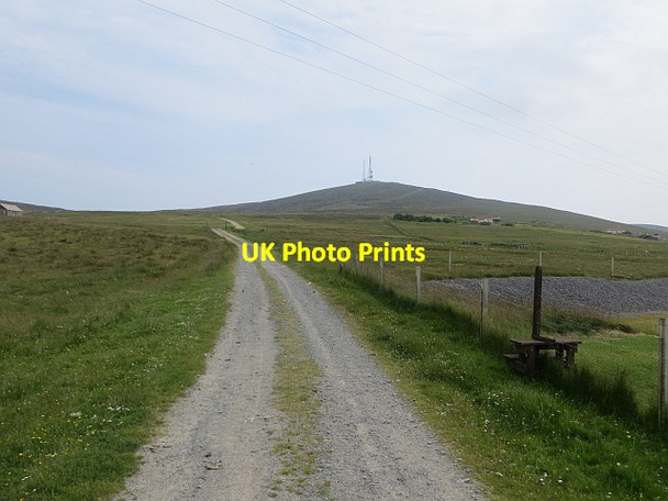 Photo 6"x4" Road, Ward of Bressay Lerwick c2013