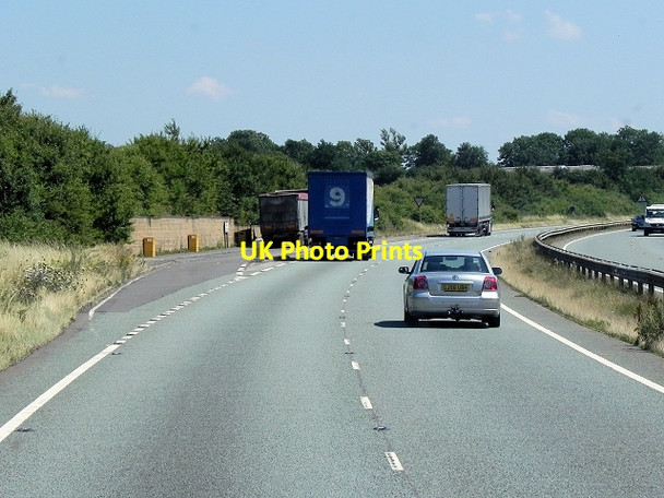 Photo 6"x4" Eastbound A14, Layby near Johnson's Covert Arthingworth c2013