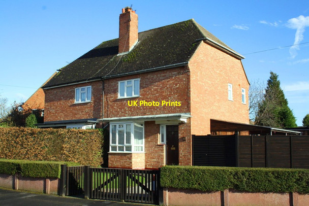 Photo 6"x4" Semi-detached houses on Ambrook Road Great Lea Common c2014