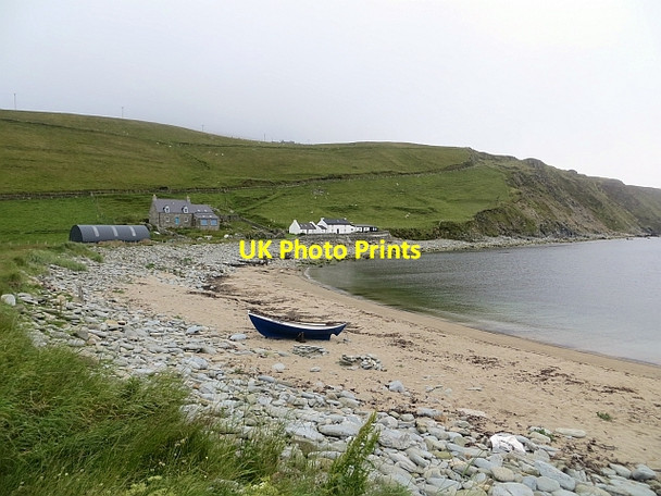 Photo 6"x4" Beach, Norwick Kirkaton c2013