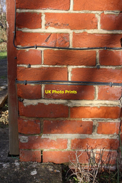 Photo 6"x4" Benchmark on #130 Cressingham Road Reading c2014