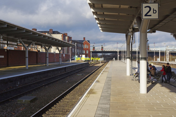 Photo 6"x4" Derby Station Derby\/SK3535 c2014