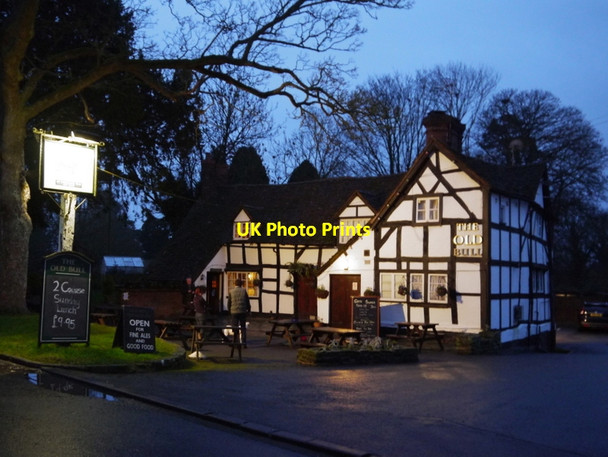 Photo 6"x4" The Old Bull, Inkberrow Inkberrow c2014
