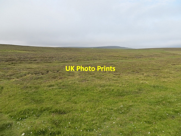 Photo 6"x4" Moorland, Uyea Break Clivocast c2013