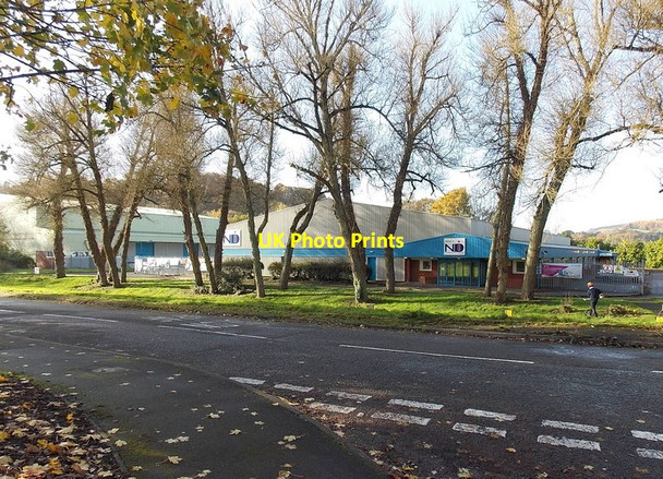 Photo 6"x4" NDI through trees in Rogerstone, Newport Rogerstone c2013