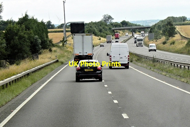 Photo 6"x4" Westbound A14 near Long Spinney Elkington c2013