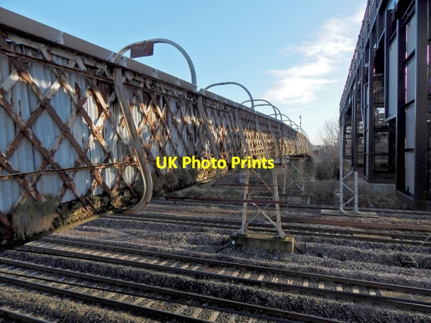 Photo 6"x4" Gallowhill Road footbridge Paisley c2014