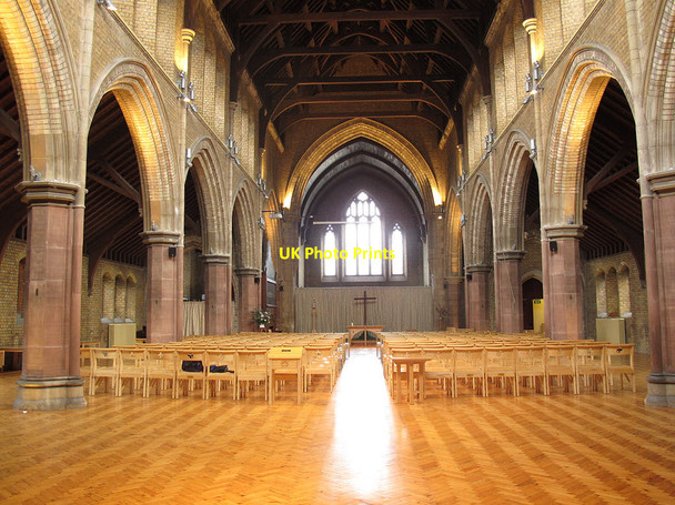 Photo 6"x4" St Thomas church - reordered nave Clapham\/TQ2975 c2014