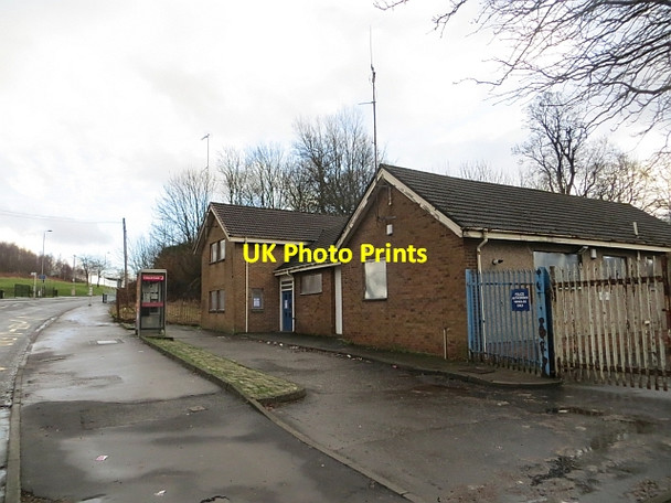Photo 6"x4" Police station, Kinfauns Drive Bearsden c2014
