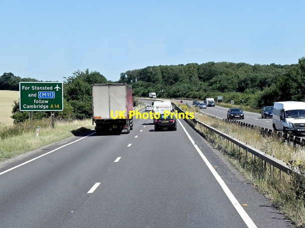Photo 6"x4" Eastbound A14 Brampton\/TL2070 c2013