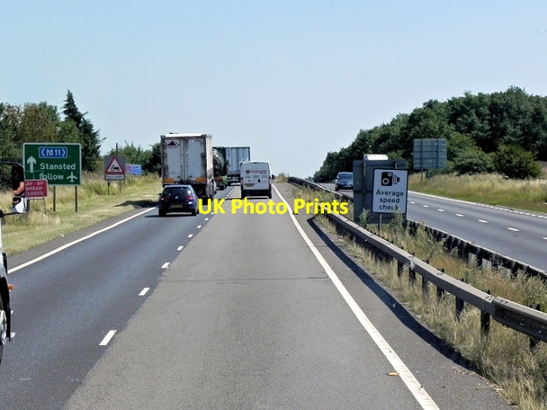 Photo 6"x4" Eastbound A14 near Hemingford Abbots Godmanchester c2013