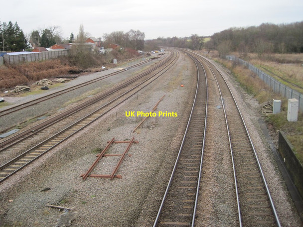 Photo 6"x4" Clay Cross railway station (site), Derbyshire Clay Cross c2014