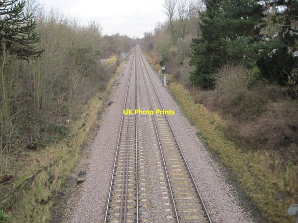 Photo 6"x4" Stretton railway station (site), Derbyshire Clay Cross c2014